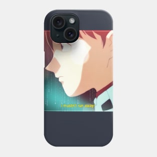 Shinji in the Matrix Phone Case