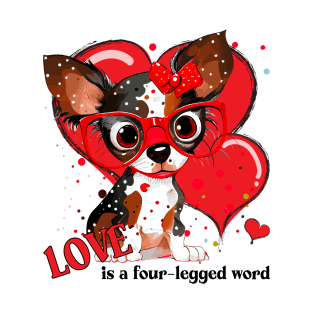 Puppy love, Valentine's Day gifts T-Shirt