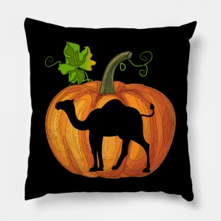 Camel in pumpkin Pillow