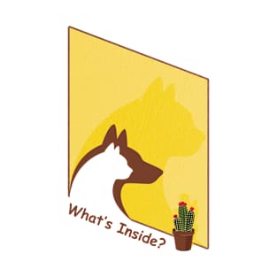 Cat And Dog: What's Inside T-Shirt