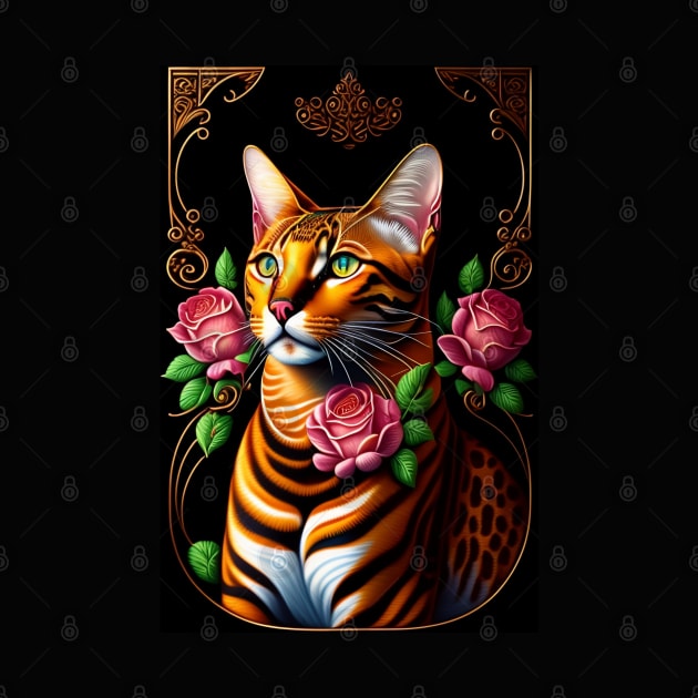 Royal Bengal Cat by Enchanted Reverie