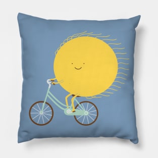 Cycle of the sun Pillow