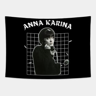 Anna karina ^^^ retro style Tapestry