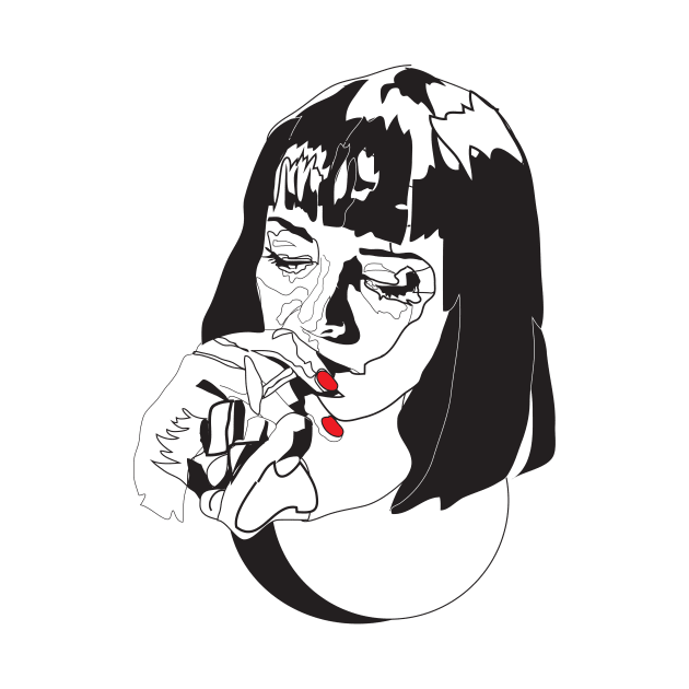 Mia Wallace - Pulp Fiction by LizzyM