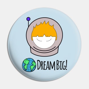 Dream Big Boy Pin
