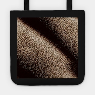 Brown Imitation leather, natural and ecological leather print #16 Tote