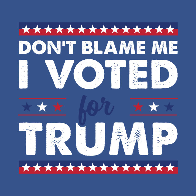 Disover Don't Blame me I voted for Trump - Anti Biden - T-Shirt