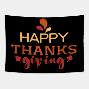 happy Thanksgiving Tapestry