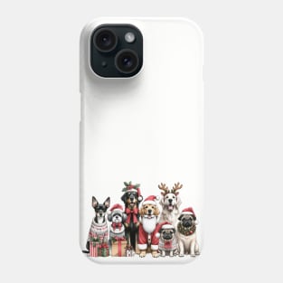 Christmas Dogs Family Phone Case