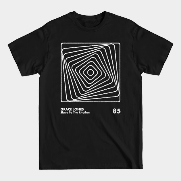 Disover Grace Jones / Slave To The Rhythm / Minimal Graphic Design Tribute - Grace Jones - T-Shirt