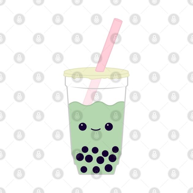 Green Boba Tea by maya-reinstein