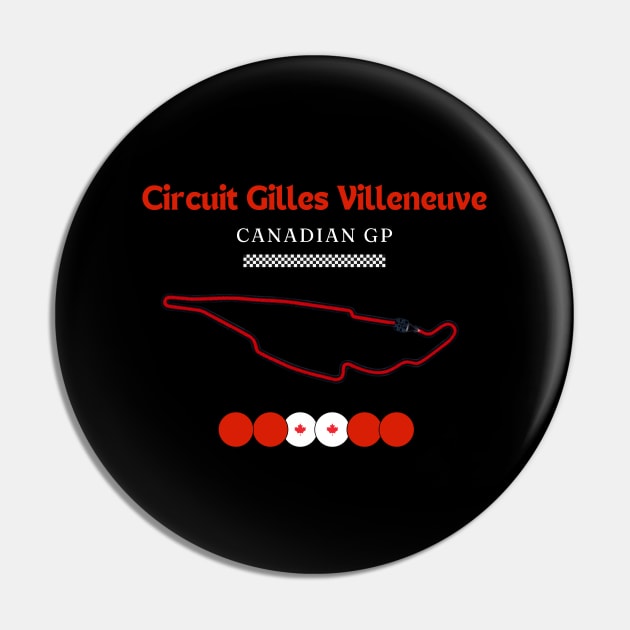 Canadian Grand Prix, Montreal, Circuit Gilles Villeneuve, F1 Pin by Pattyld