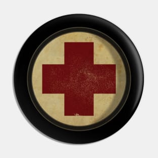 Vintage Medic Cross Pin