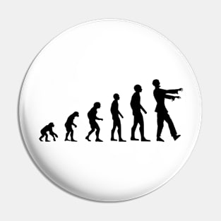 Zombie Evolution Pin