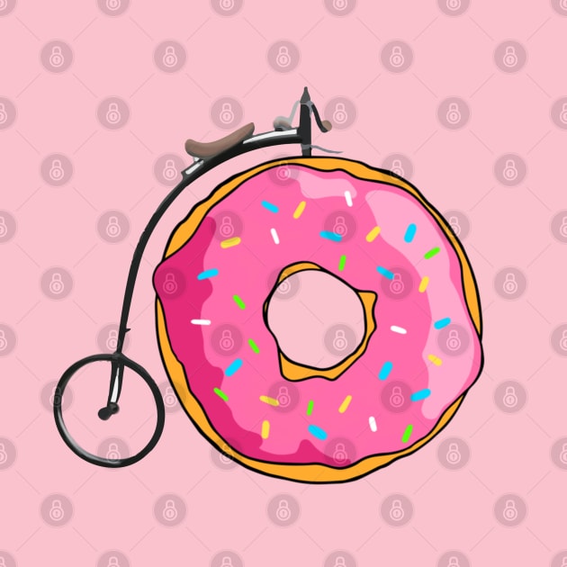 Penny Farthing Donut by Crooked Skull