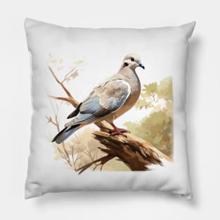 Collared Dove Pillow