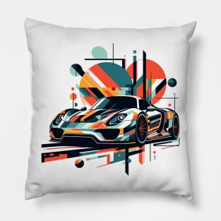 Porsche 918 Spyder Pillow