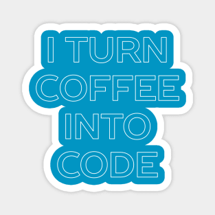 Funny Coding and Programming T-Shirt Magnet