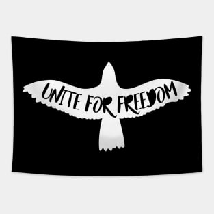 'United For Freedom' Human Trafficking Shirt Tapestry