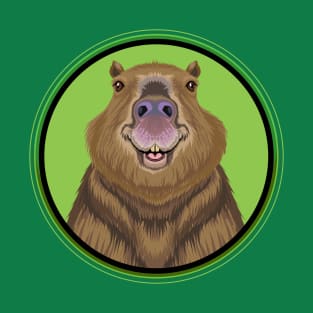 Capybara Circle T-Shirt