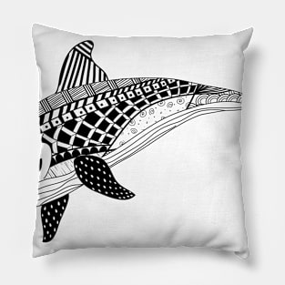 Whale pattern Pillow