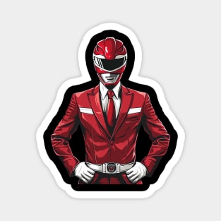 red ranger Magnet