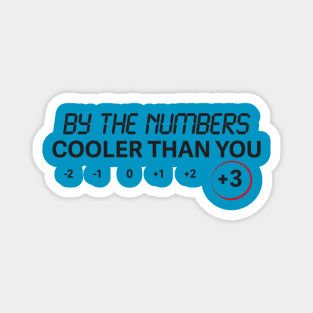 By the Numbers Magnet