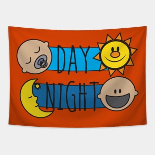 day and night Tapestry