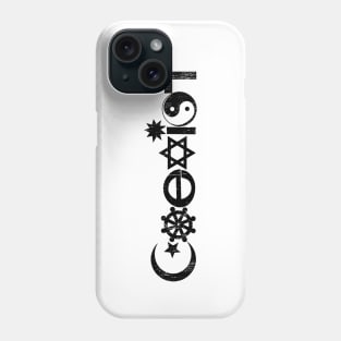 Coexist bumper Phone Case