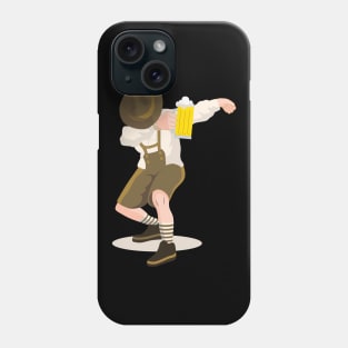 Lederhosen Dabbing' Cool Beer Lederhosen Phone Case