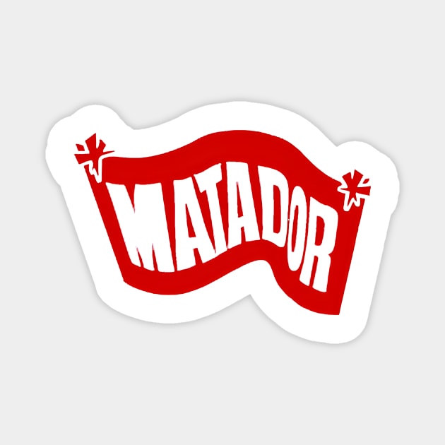 Matador Records Magnet by stilesdesigns