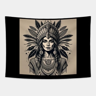 Native Skyrim and Morrowind Art Tapestry