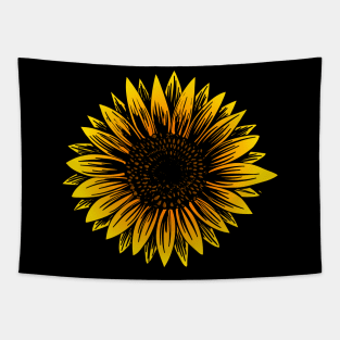 sunflower floral for summer Gift Womens Fall flowers Sunflower Tapestry