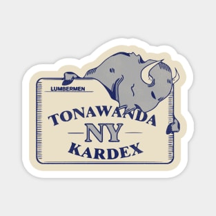 Defunct Tonawanda Kardex Lumbermen Football Team Magnet