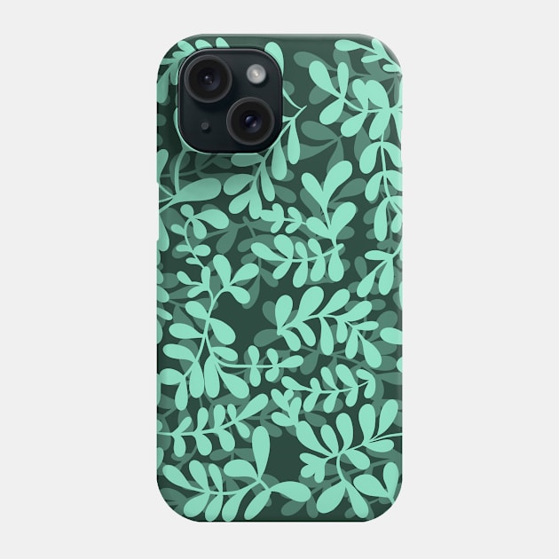 GREEN GARDEN Phone Case by MAYRAREINART