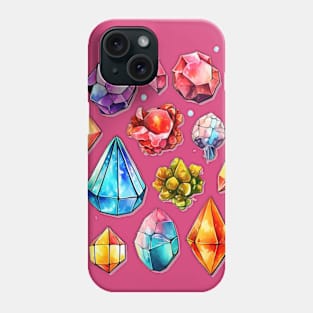 Gemstones Phone Case