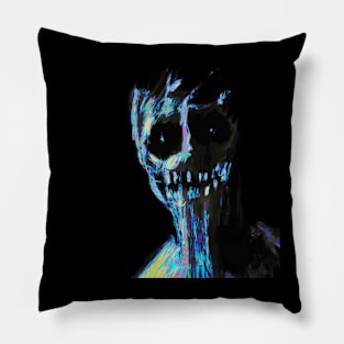 Blue monster Pillow