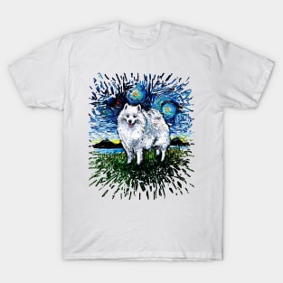American Eskimo Dog T-Shirts for Sale