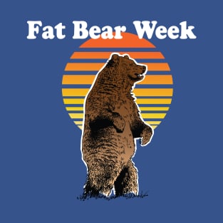 RETRO FAT BEAR DESIGN, Fat Bear Week, Design for Fat Bear Week T-Shirt