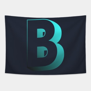 Letter B beautiful letters Tapestry