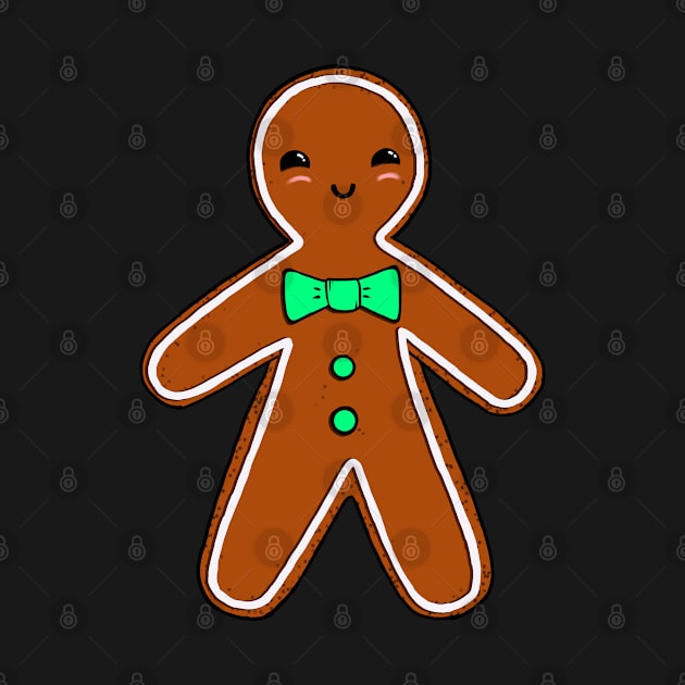 Cute Glazed Gingerbread Man by OurSimpleArts