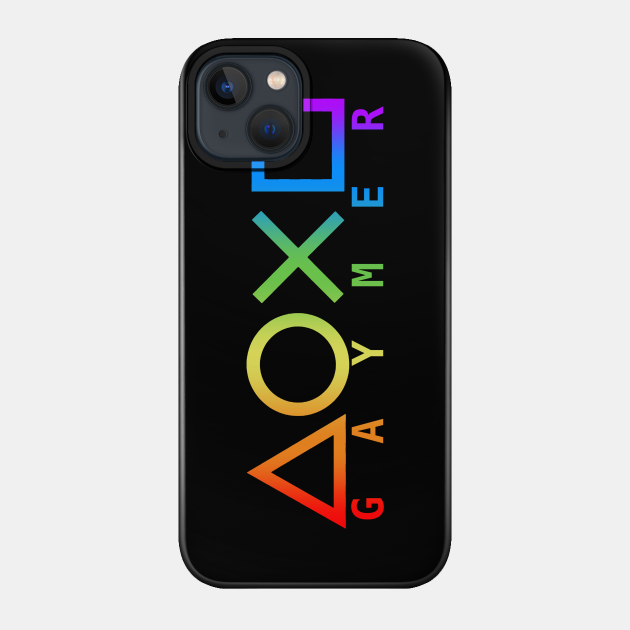 PS4 GAYMER [Large Print] - Gaymer - Phone Case