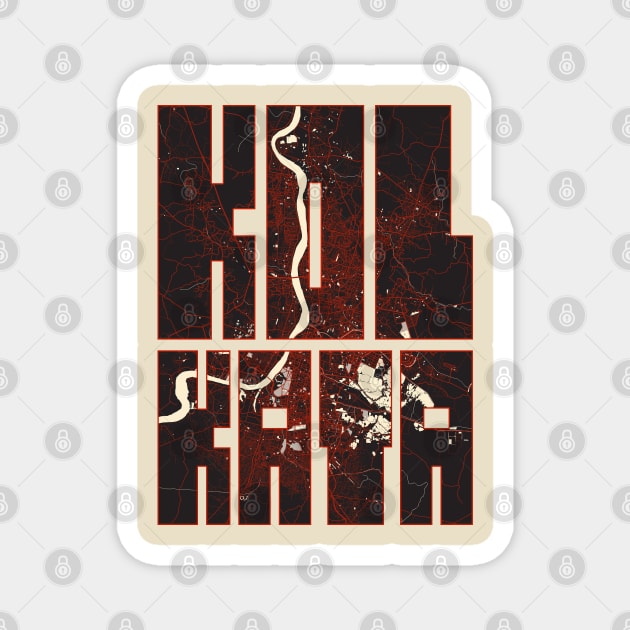 Kolkata, city, map, India, Vector, cartoonish, Kolkata map, Kolkata