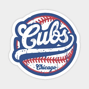 Classic Cubs Vintage Magnet