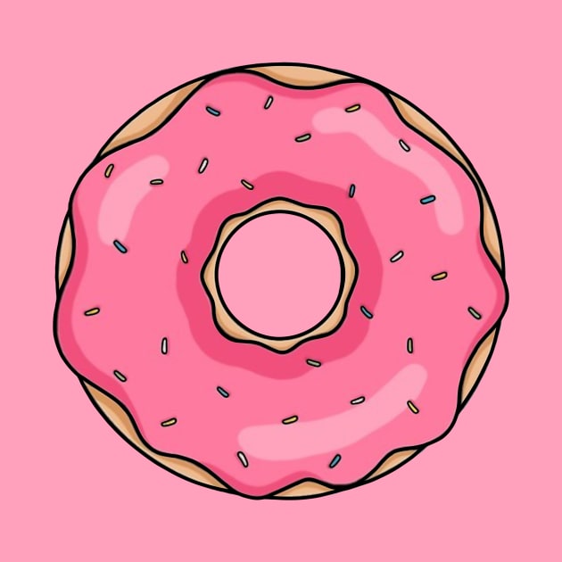 Sprinkle doughnut by Jasmwills