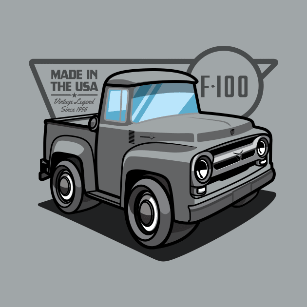 Platinum Gray F100 - 1956 by jepegdesign