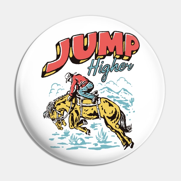 Jump Higher Pin by AlexStudio