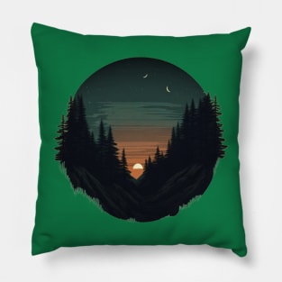 Go Outside, wander but not the lost, hiking Pillow