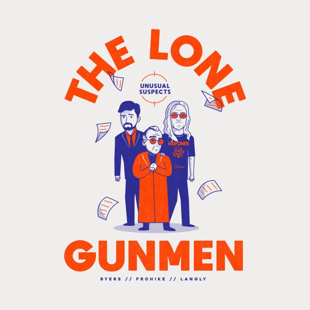 The Lone Gunmen by rafaelkoff