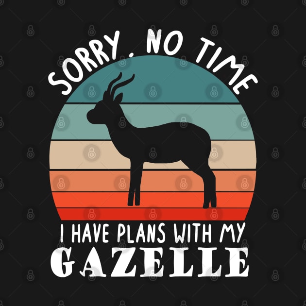 no time plans gazelles saying hartebeest by FindYourFavouriteDesign